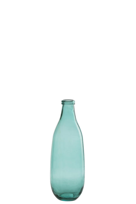 Jarrón Botella Cristal