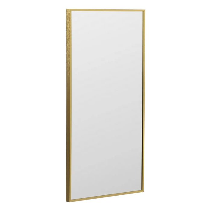 Espejo Dorado de Aluminio 50x100 cm