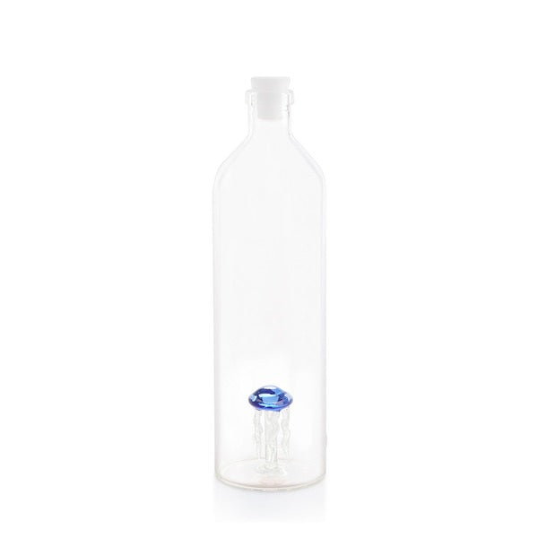 Botella de Vidrio con Decoración 1.2L