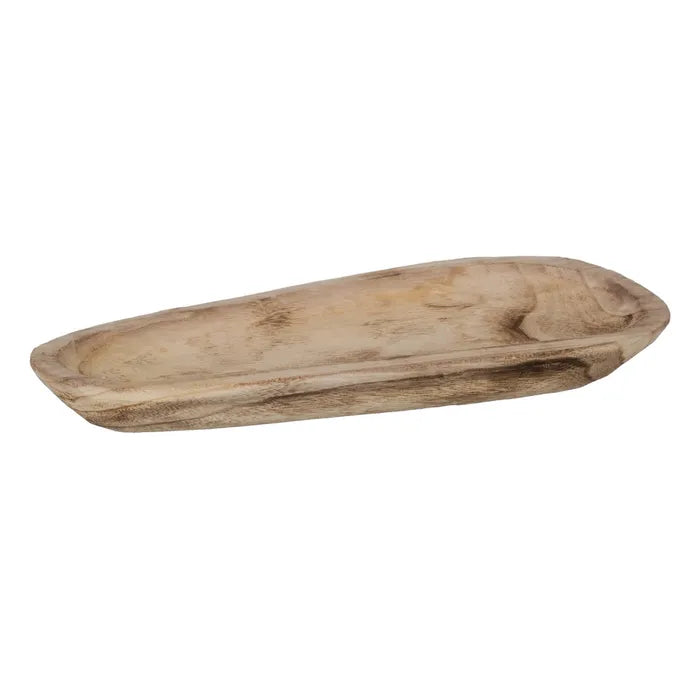 Centro de Mesa Natural de Madera