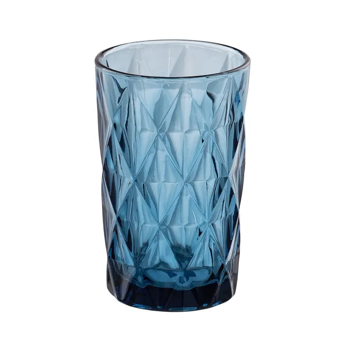 Vaso Azul de Cristal