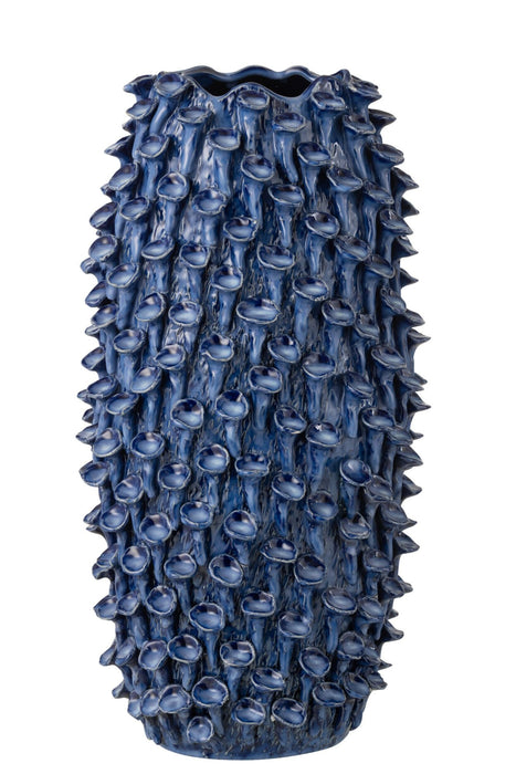 Jarrón Yari Arcilla Azul Large