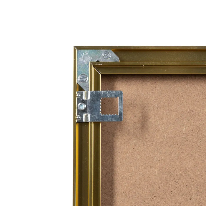 Espejo Dorado de Aluminio 50x100 cm