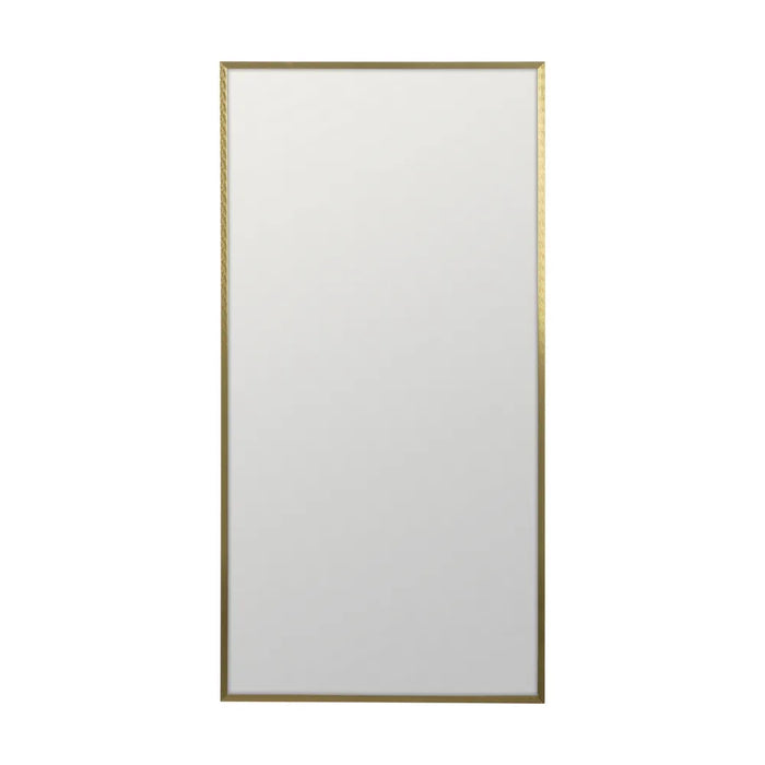 Espejo Dorado de Aluminio 50x100 cm