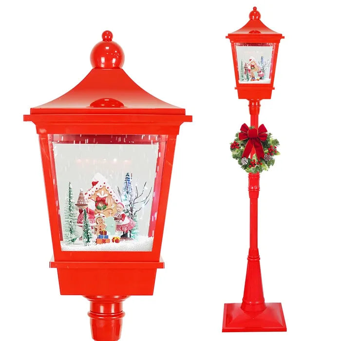 Farola con Luz, Música y Movimiento