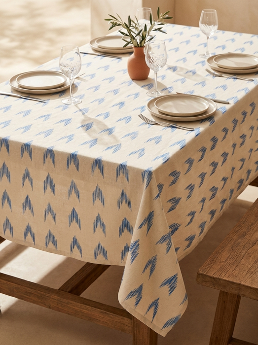 Mantel Ikat Flecha 100% Algodón