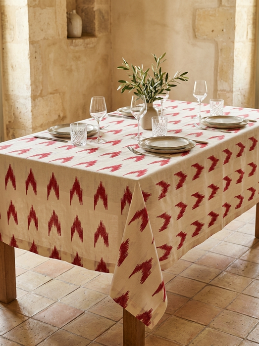 Mantel Ikat Flecha 100% Algodón