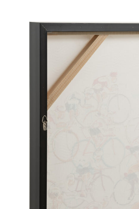 Pintura Ciclistas en Lienzo