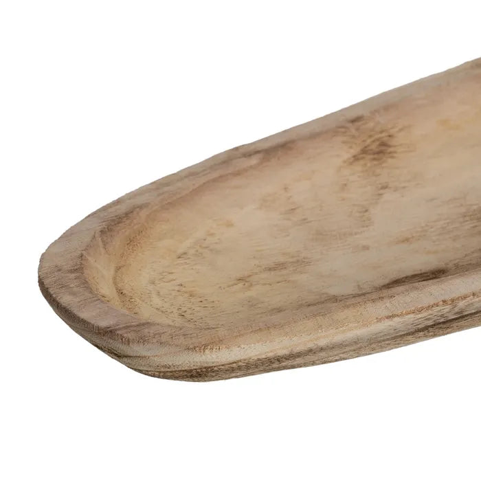 Centro de Mesa Natural de Madera