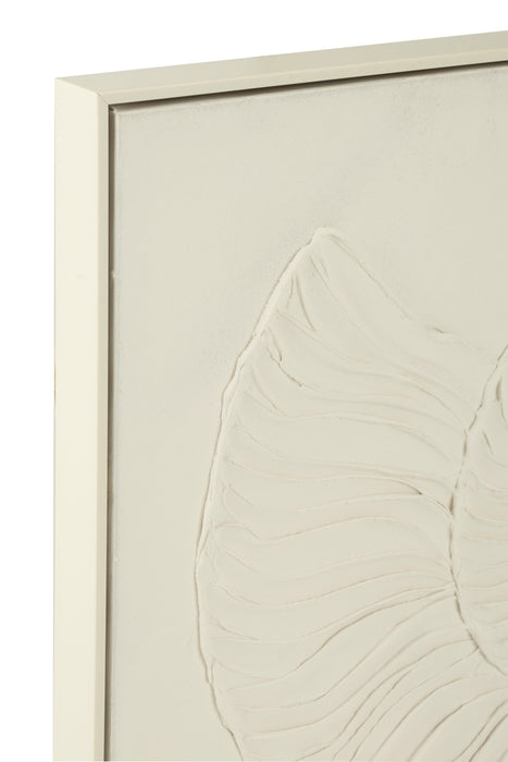 Cuadro en Lienzo Acrílico con Relieve Concha