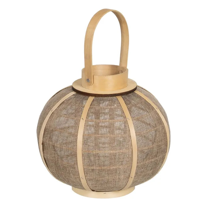 Natural Jute Candle Lantern