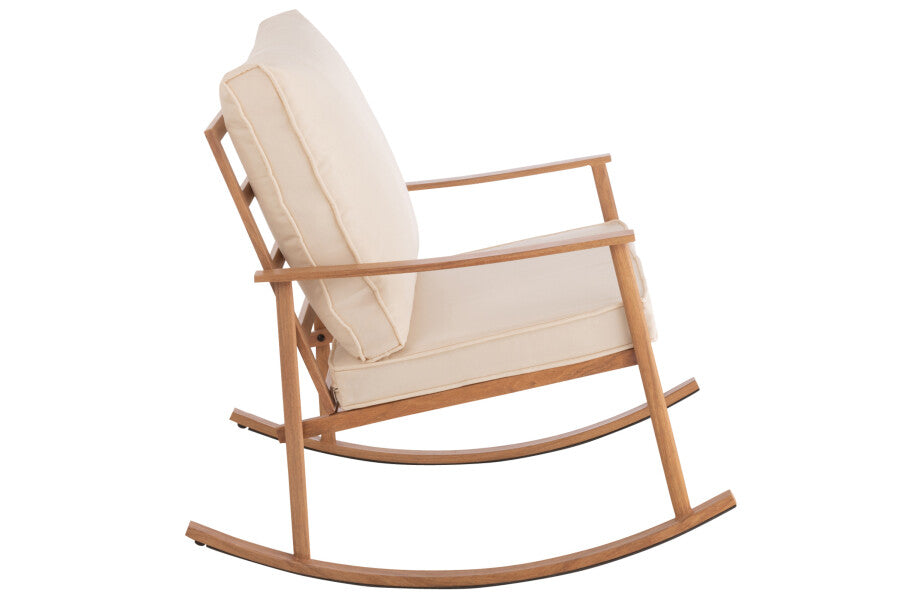 Sillón Mecedora Beige