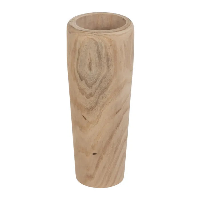 Natural Wooden Vase